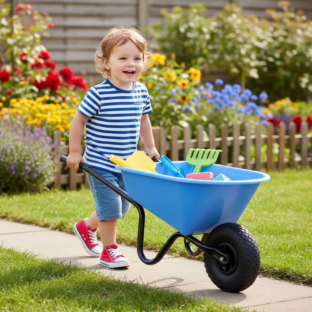 Altrad Fort Kinderkruiwagen Blauw-keizers.nu