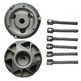 Armigo Triplo Onkruidborstel Starterkit - 8 mm borstels