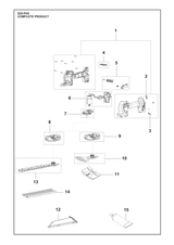 Husqvarna 547403026 onderdelentekening - positie 5