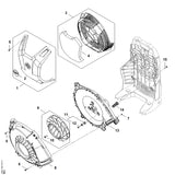 STIHL BA077063200 Isolatielaag positie 4 technische tekening