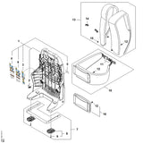 STIHL BA077906801 Draagframe positie 7 technische tekening