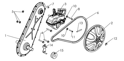 Husqvarna 580321201 onderdelentekening - positie 3