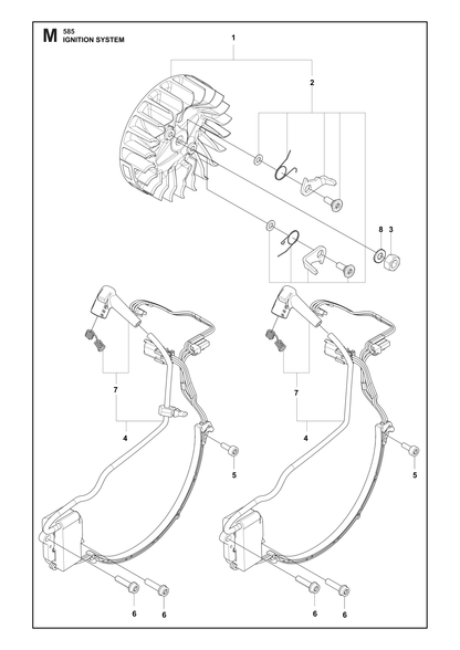 Husqvarna 529965303 onderdelentekening - positie 4