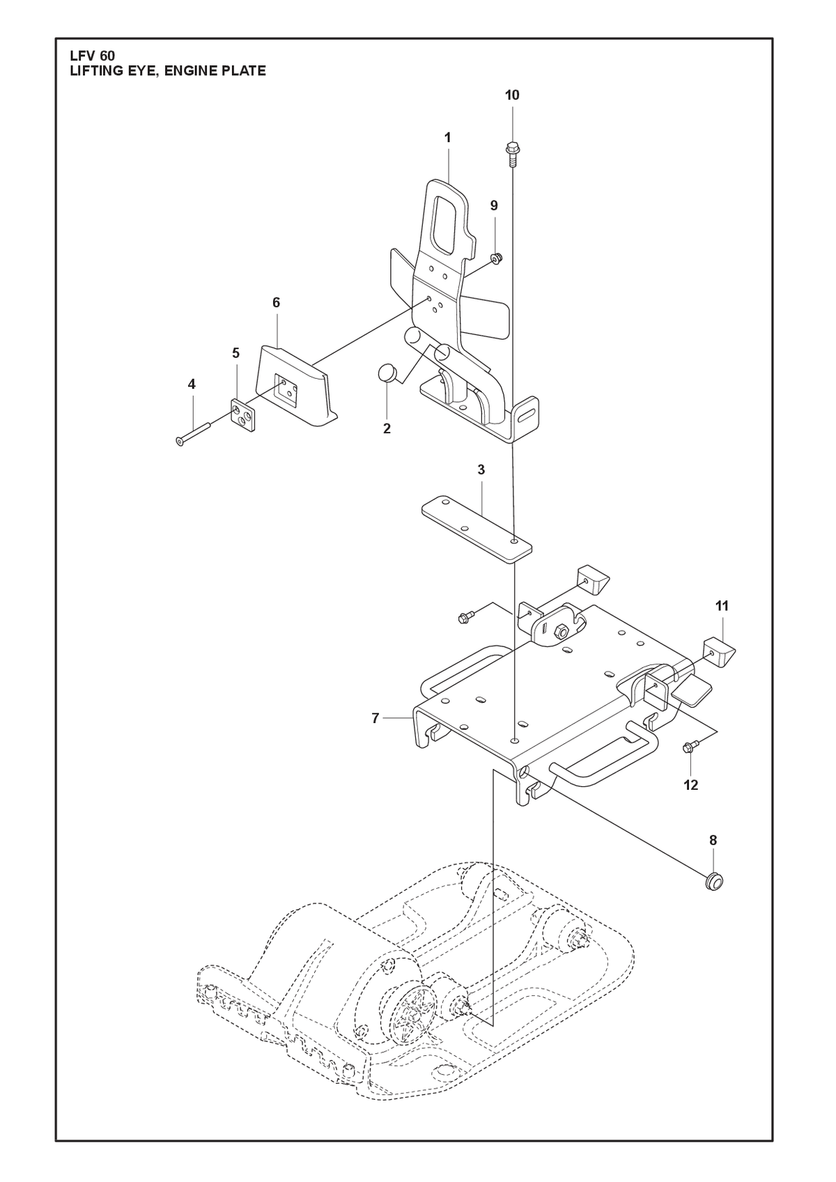 Husqvarna 598046201 onderdelentekening - positie 4