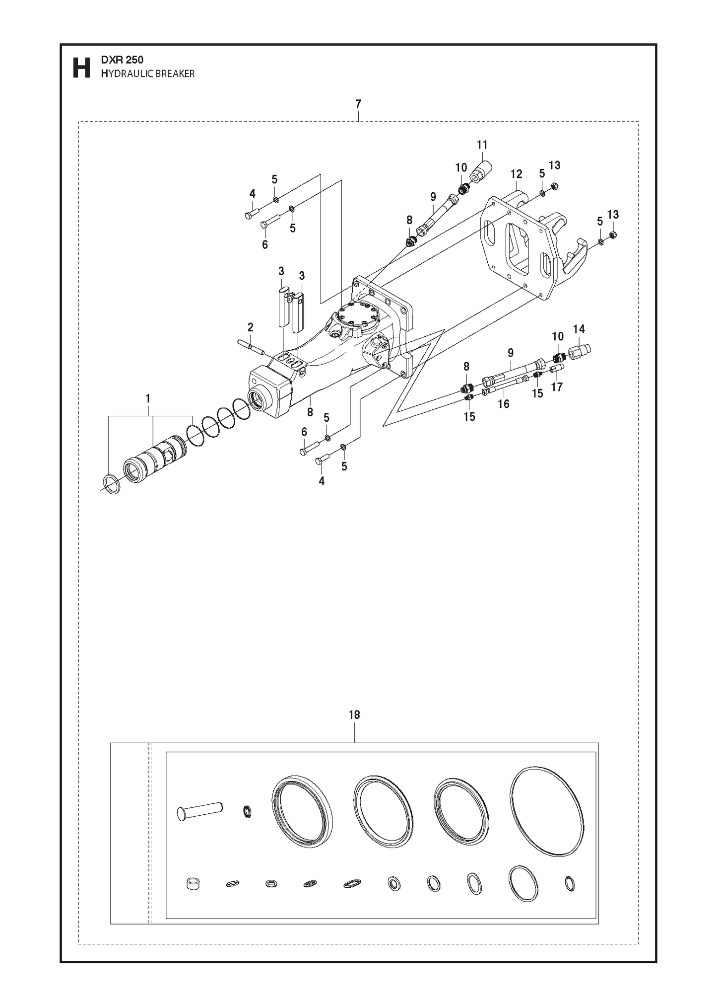 Husqvarna 501603001 onderdelentekening - positie 15