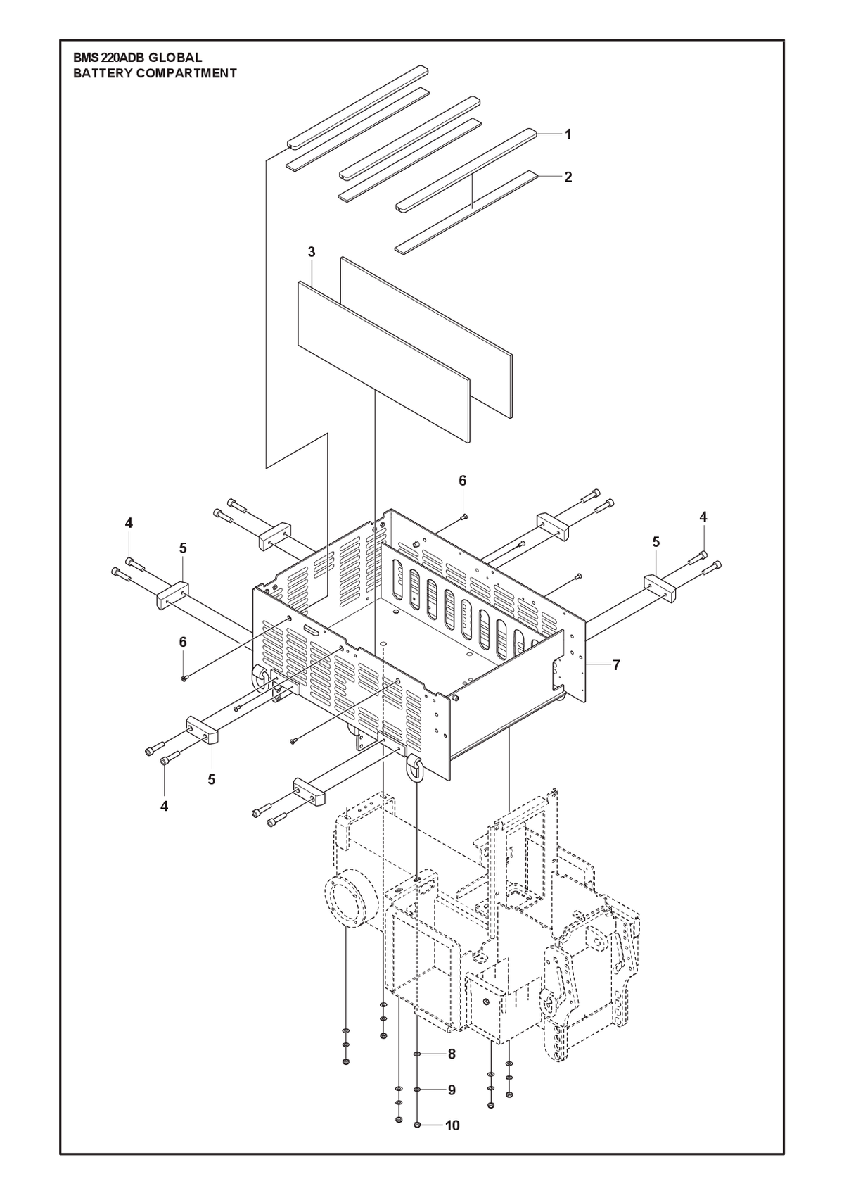 Husqvarna 534310201 onderdelentekening - positie 3