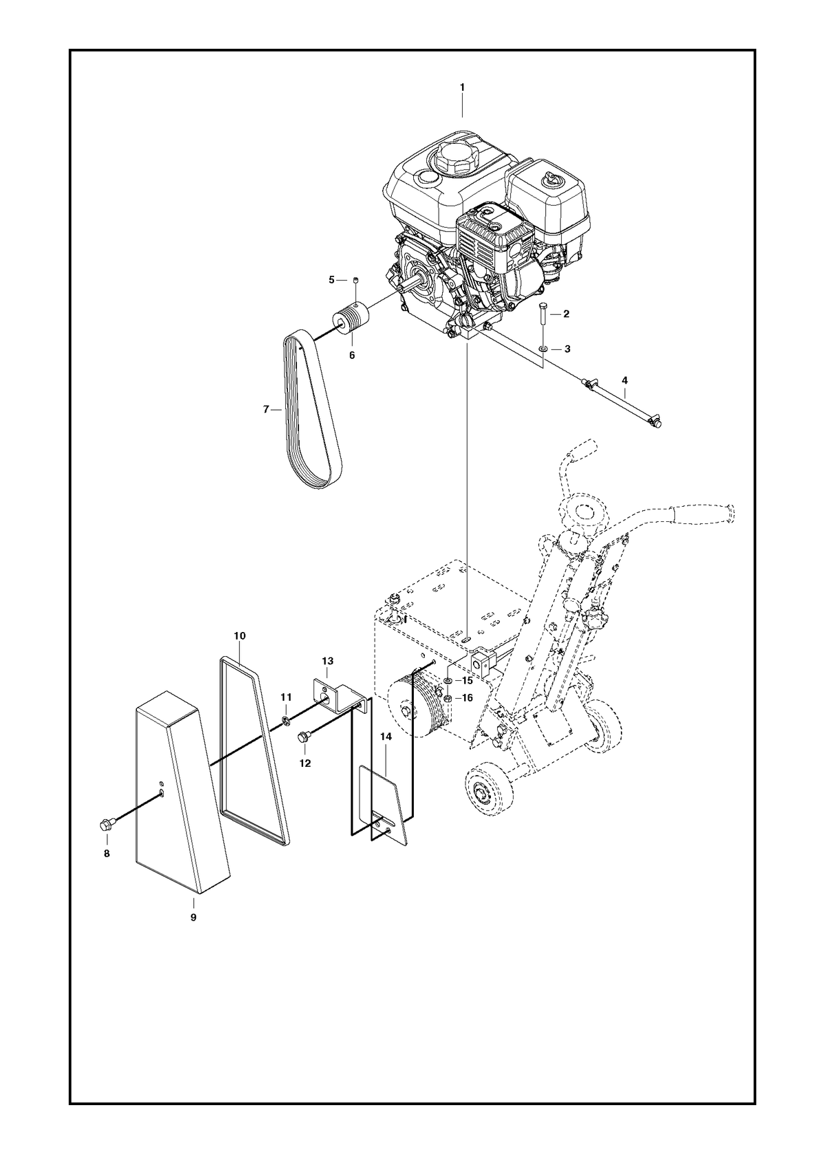 Husqvarna 589394402 onderdelentekening - positie 9