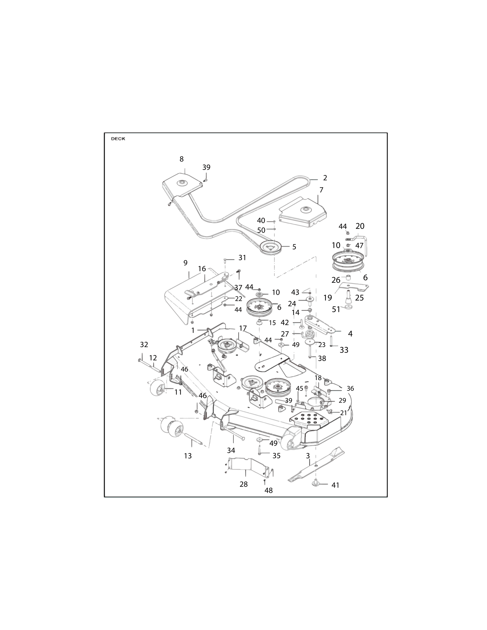 Husqvarna 510254501 onderdelentekening - positie 10