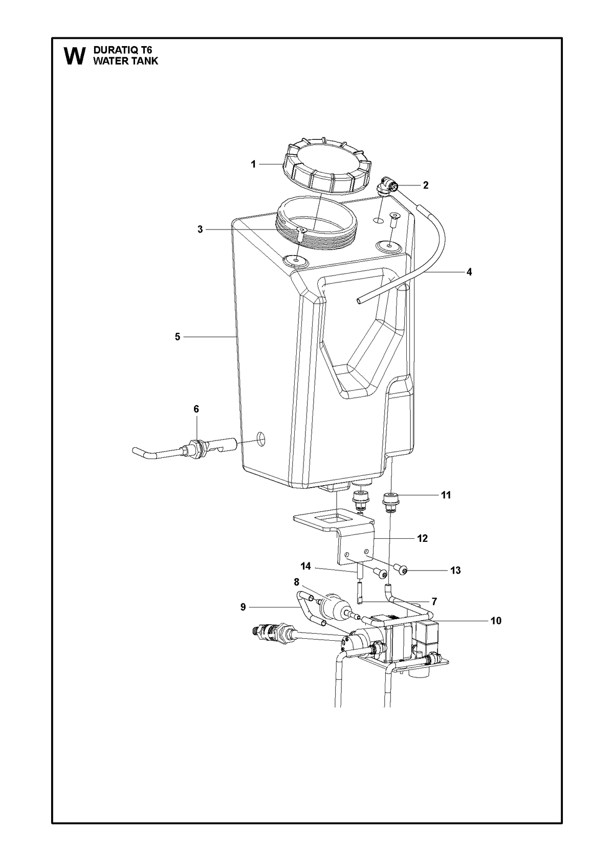 Husqvarna 595757001 onderdelentekening - positie 12