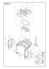 Husqvarna 529903301 onderdelentekening - positie 15