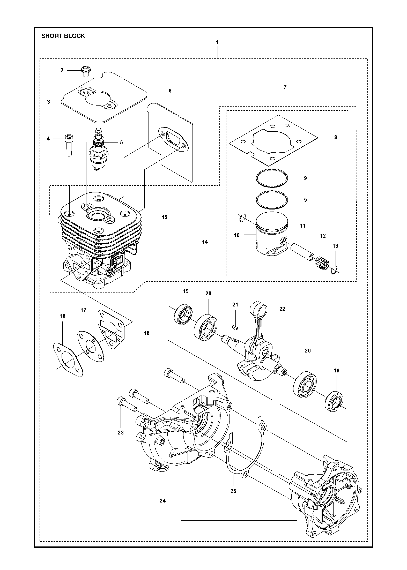 Husqvarna 505040701 onderdelentekening - positie 11