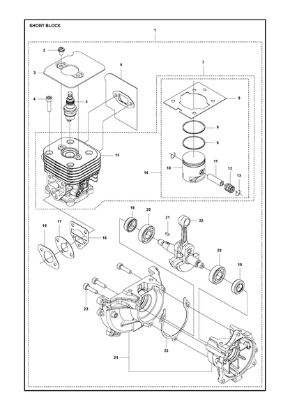 Husqvarna 505040701 onderdelentekening - positie 11