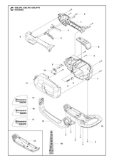 Husqvarna 588602803 onderdelentekening - positie 15