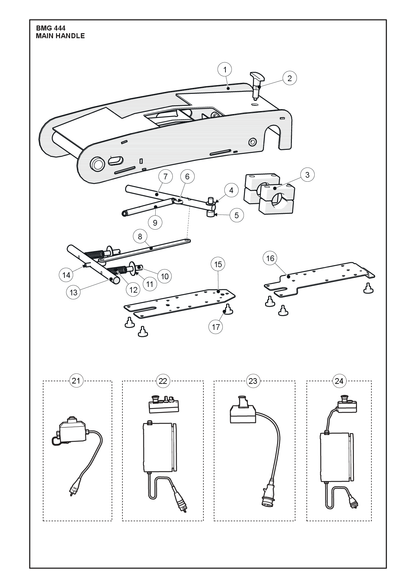 Husqvarna 533225901 onderdelentekening - positie 10