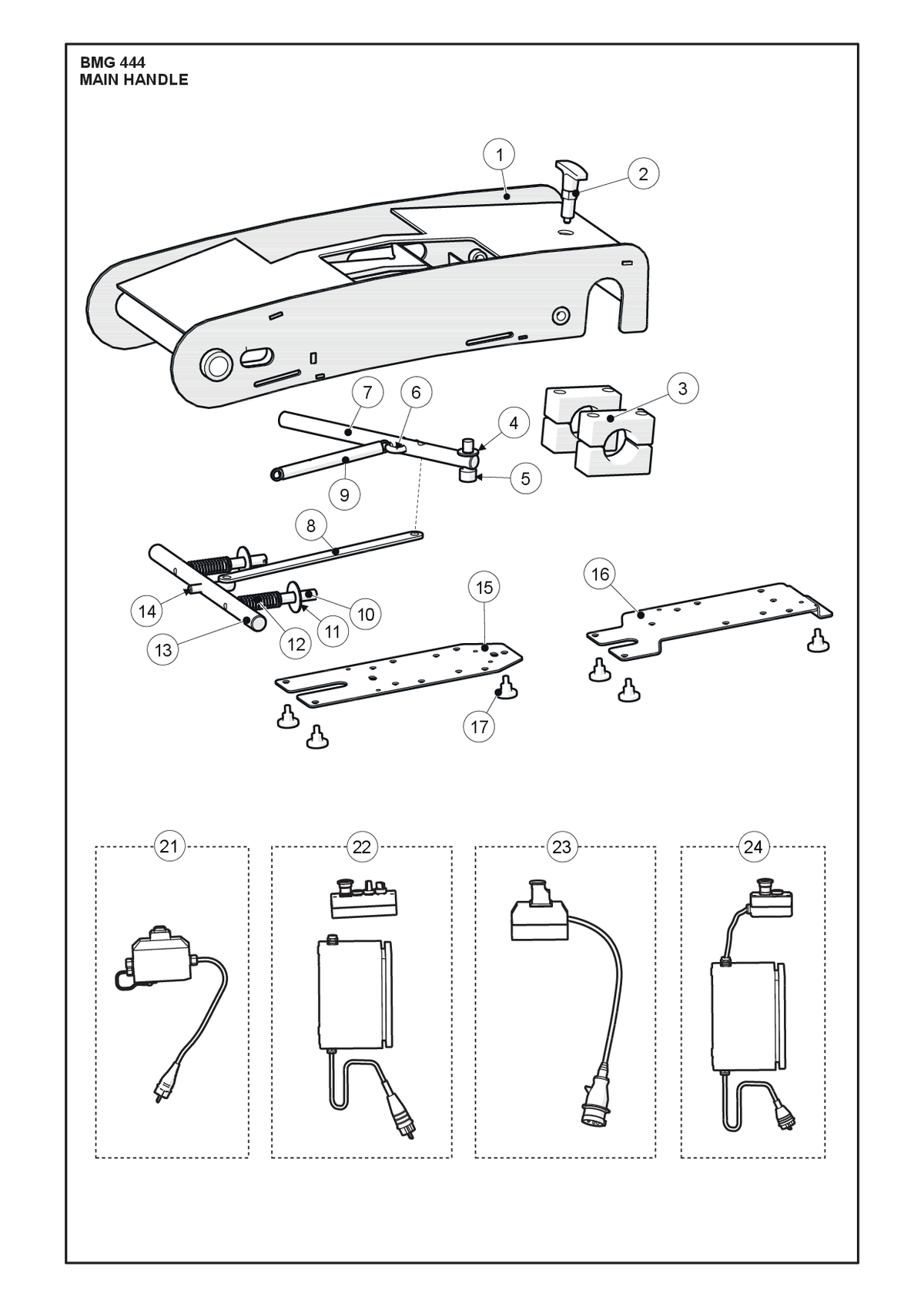 Husqvarna 534735501 onderdelentekening - positie 22