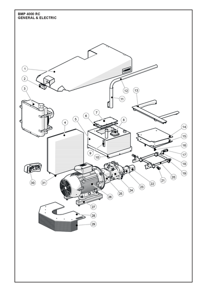 Husqvarna 534835901 onderdelentekening - positie 31
