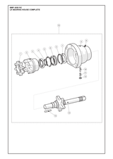 Husqvarna 534649501 onderdelentekening - positie 13