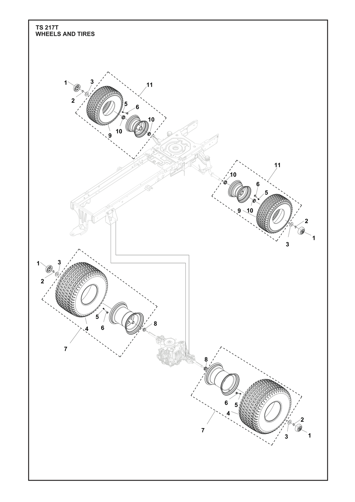 Husqvarna 547403101 onderdelentekening - positie 7