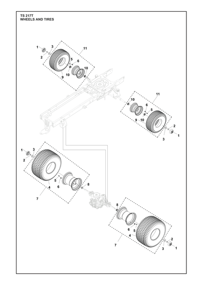 Husqvarna 547403101 onderdelentekening - positie 7