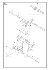 Husqvarna 534880702 onderdelentekening - positie 14