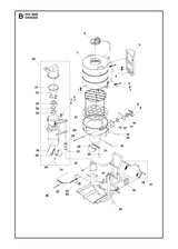 Husqvarna 595673001 onderdelentekening - positie 13