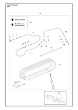 Husqvarna 586596601 onderdelentekening - positie 4