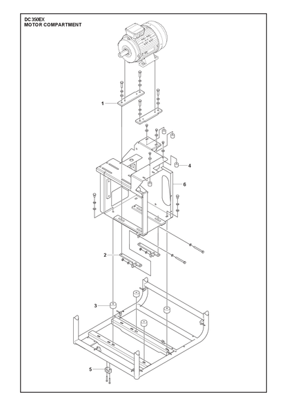 Husqvarna 534836201 onderdelentekening - positie 4