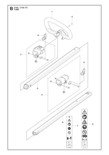 Husqvarna 588754901 onderdelentekening - positie 3