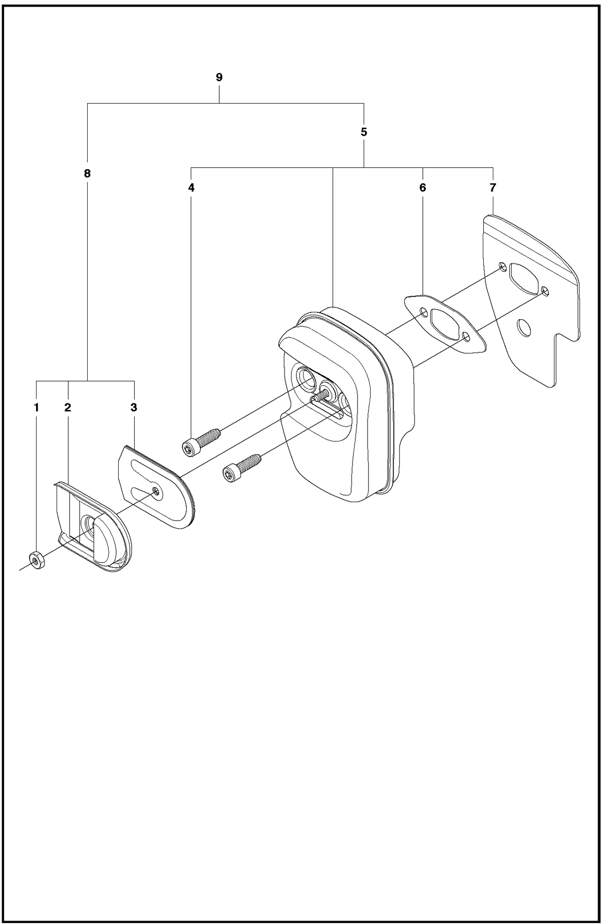 Husqvarna 530054884 onderdelentekening - positie 6
