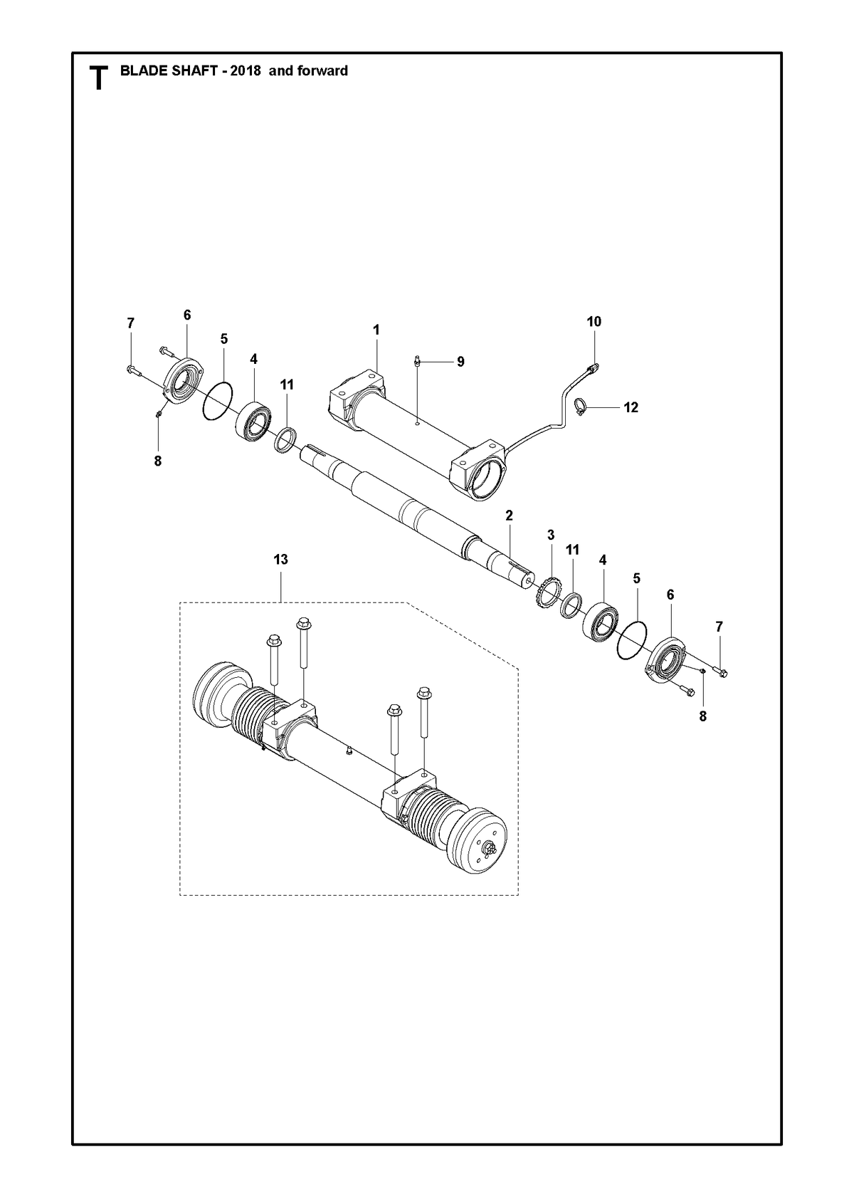 Husqvarna 580981101 onderdelentekening - positie 9