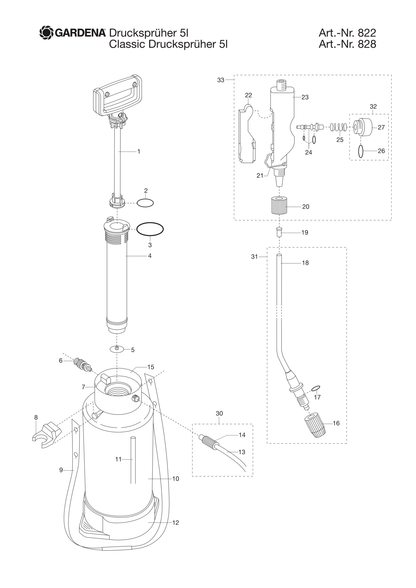Husqvarna 520425501 onderdelentekening - positie 17