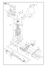 Husqvarna 535160301 onderdelentekening - positie 1