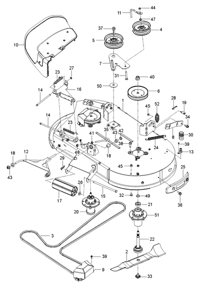 Husqvarna 588610902 onderdelentekening - positie 12