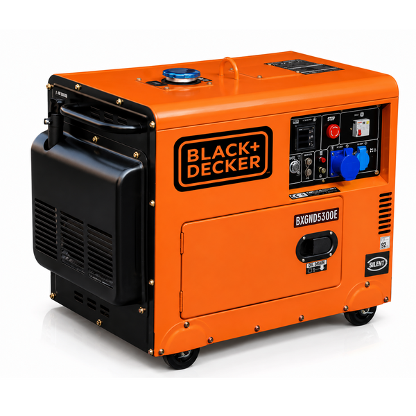 BLACK+DECKER BXGND5300E Diesel Generator – 5,3 kW