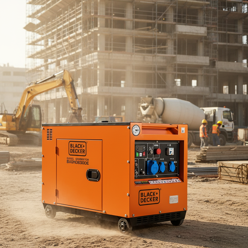 Black+Decker BXGND6300E op bouwplaats