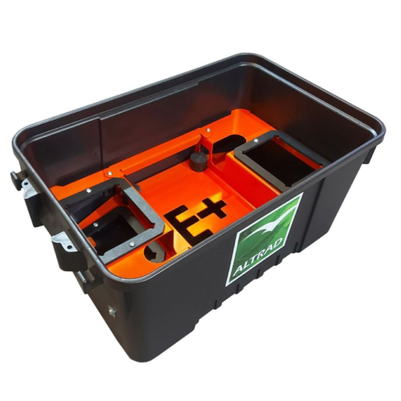 Belle Opbergbox voor 2 accu's en 1 lader
