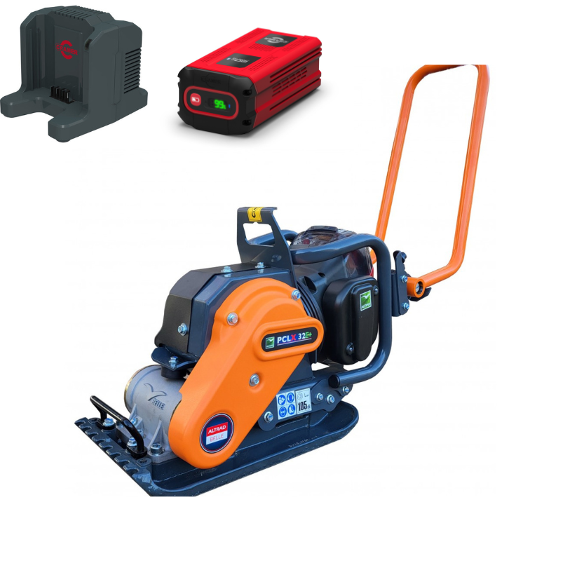 Belle PCLX 40E+ Accu Trilplaat Incl. Accu en Lader