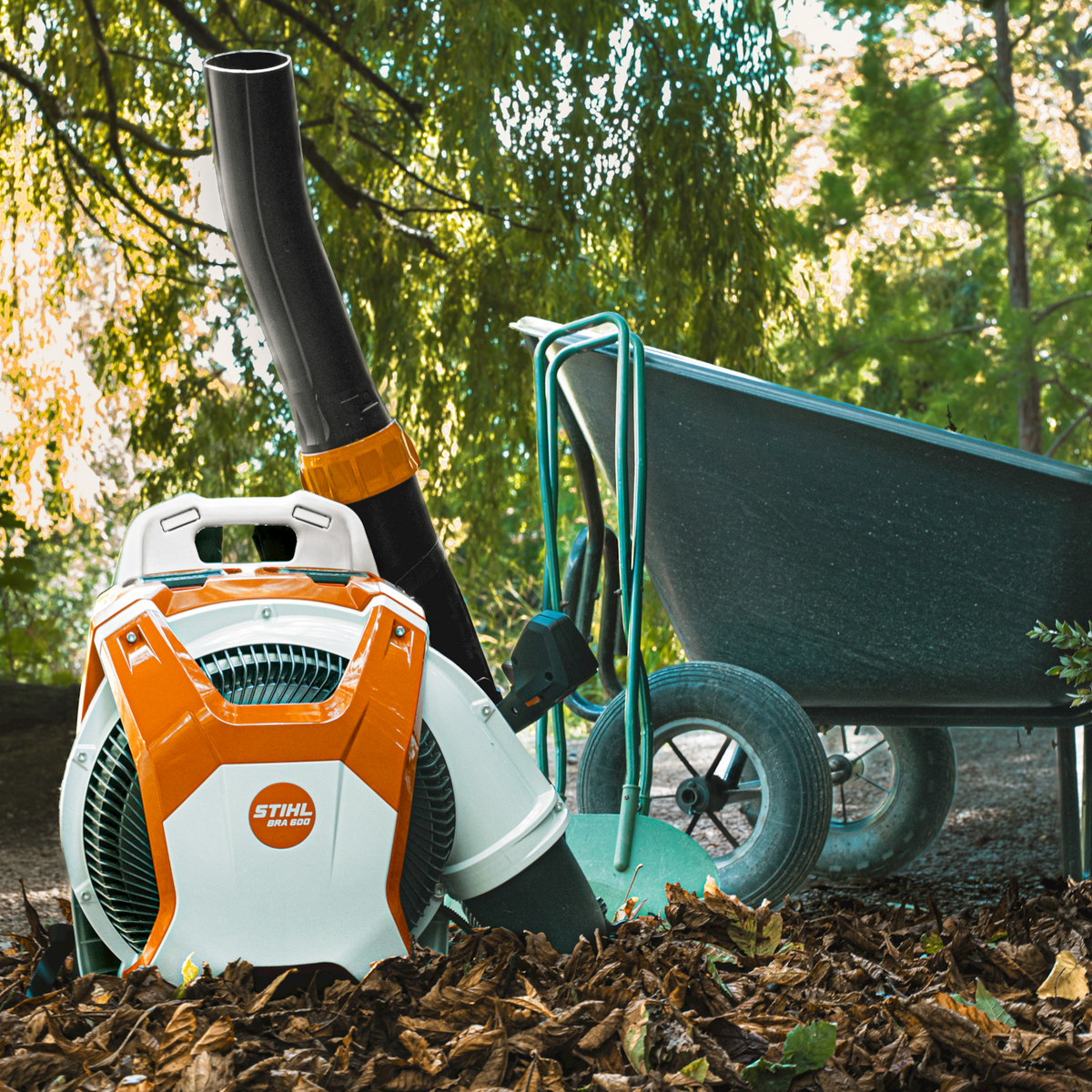 STIHL BRA 600 Ruggedragen Accu Bladblazer  + AP 30 Accu | Gratis AP 30 Accu
