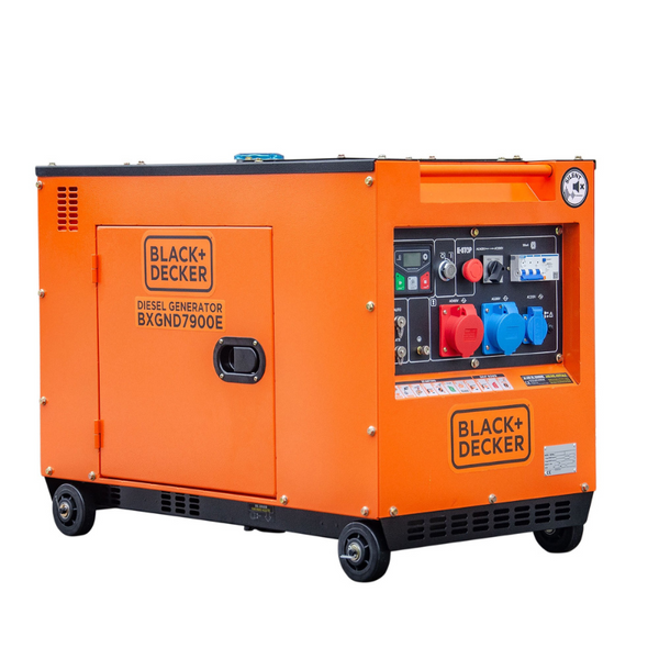 Black+Decker BXGND7900E Diesel Generator - 7900W