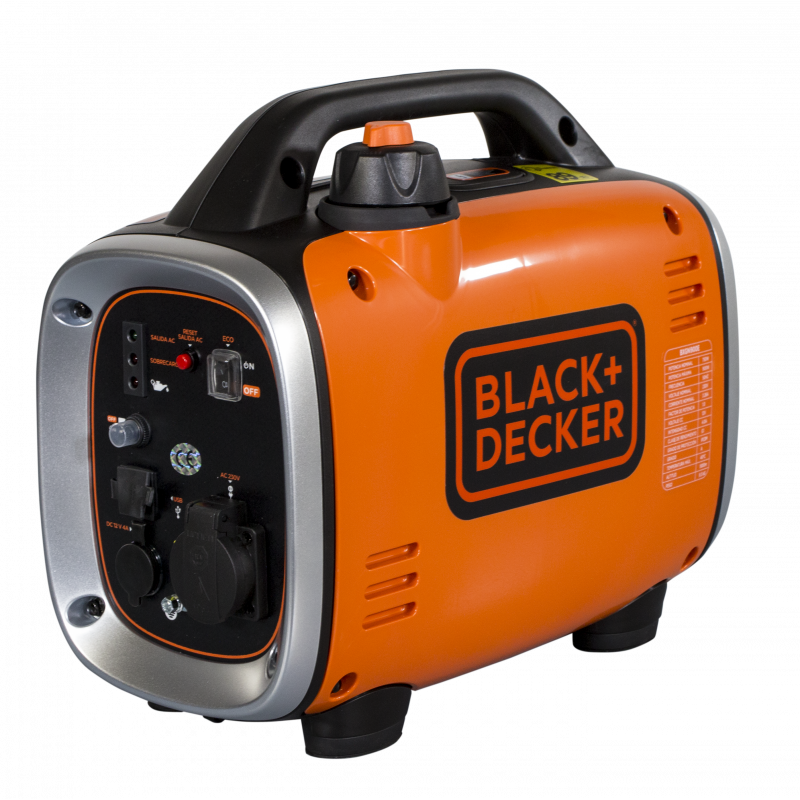 Black+Decker BXGNi900E Inverter Benzine Generator - 900W