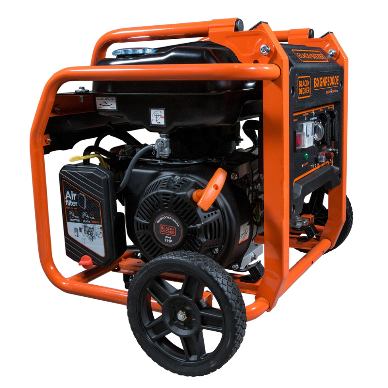 Black+Decker BXGNP3000E Benzine Generator - 3000W