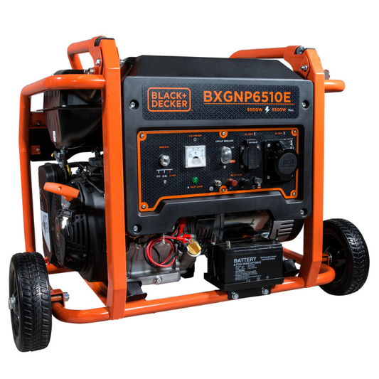 Black+Decker BXGNP6510E Benzine Generator - 6500W