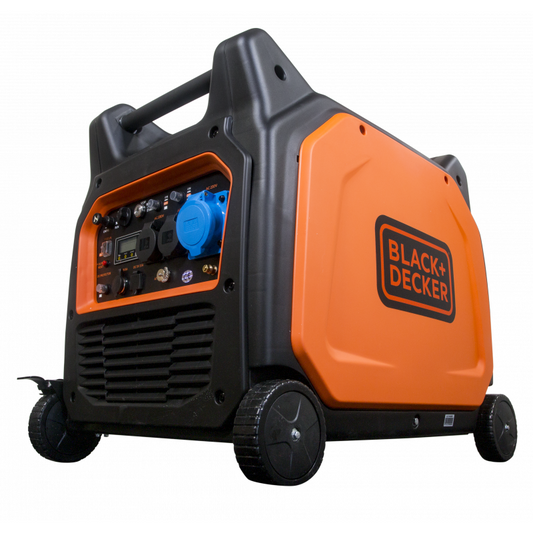 Black+Decker BXGNi6500E Inverter Benzine Generator - 6500W