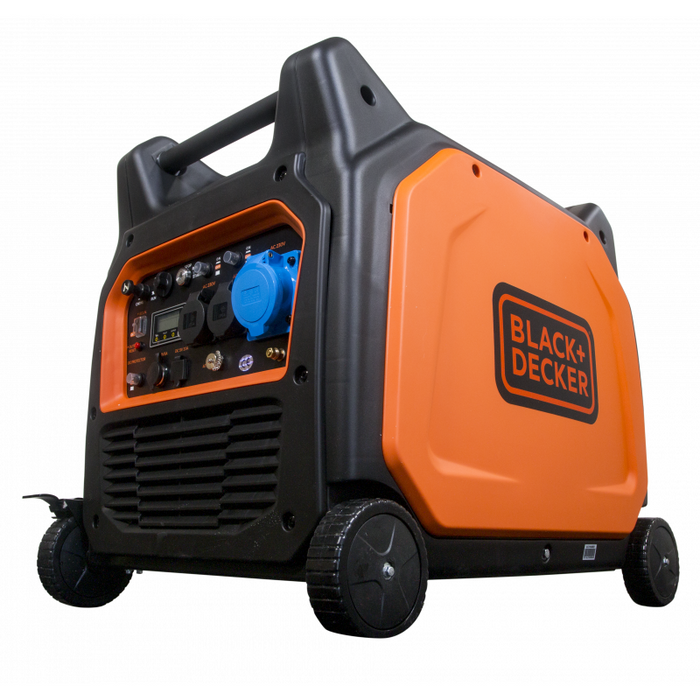 Black+Decker BXGNi6500E Inverter Benzine Generator - 6500W
