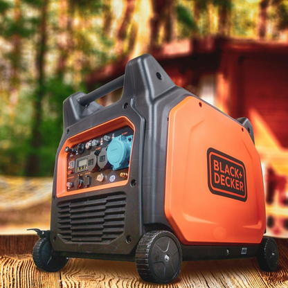 Black+Decker BXGNi6500E Inverter Benzine Generator - 6500W