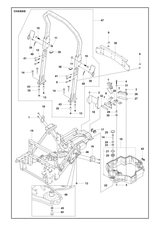 Husqvarna 598565001 onderdelentekening - positie 21