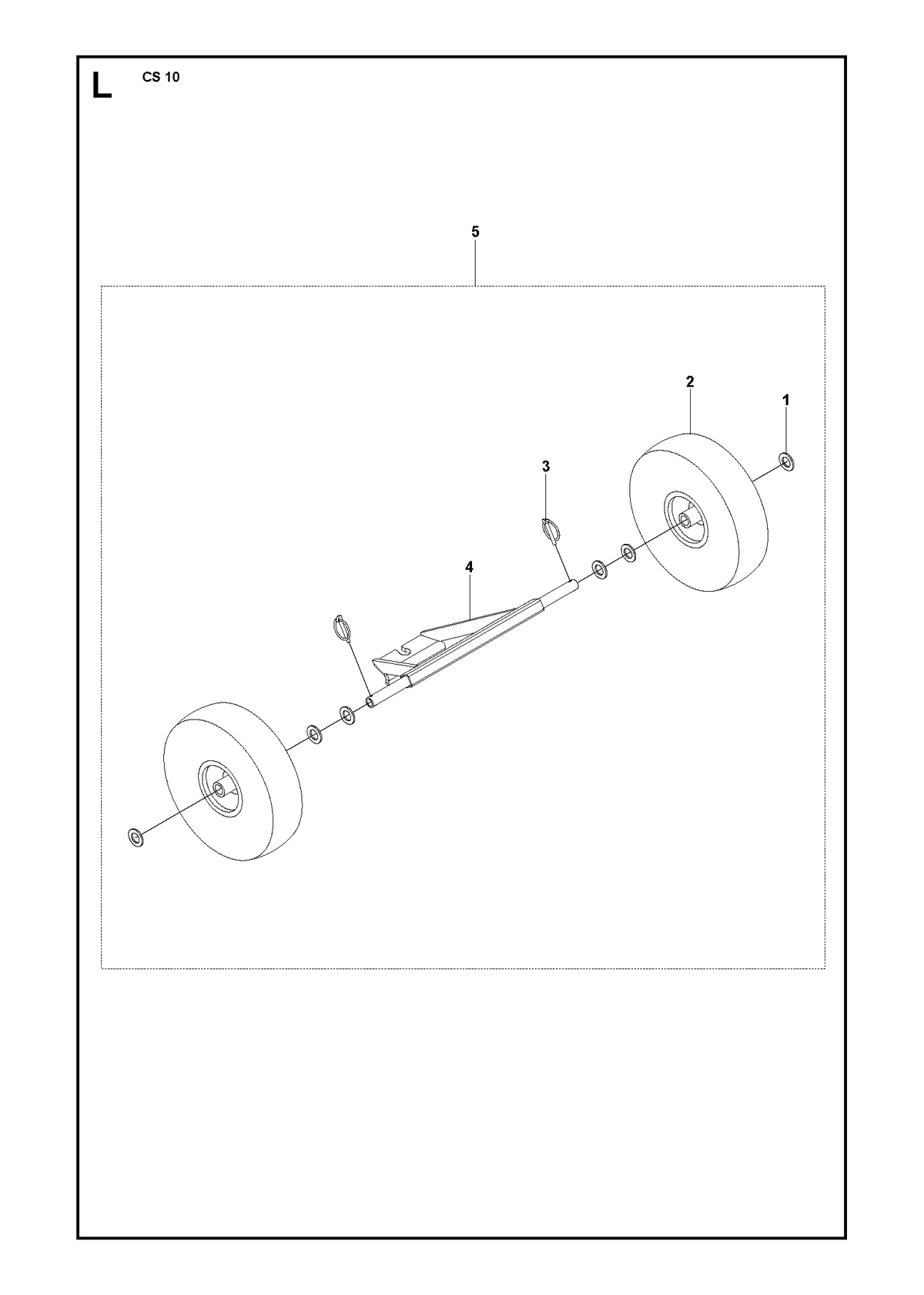 Husqvarna 576546201 onderdelentekening - positie 5