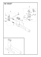 Husqvarna 503857302 onderdelentekening - positie 9