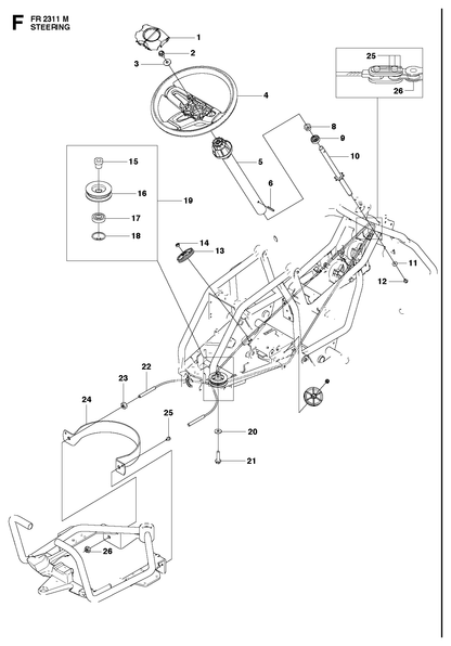 Husqvarna 525398002 onderdelentekening - positie 5