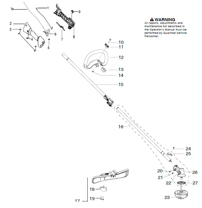 Husqvarna 503871907 onderdelentekening - positie 12